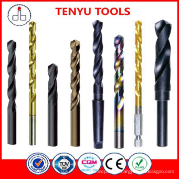 DIN345 drilling metal hss core drill bits